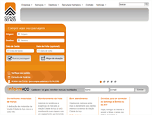 Tablet Screenshot of cidadedoaco.com.br